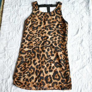 🌼CLEARANCE🌼 Bow Back Leopard Dress🖤